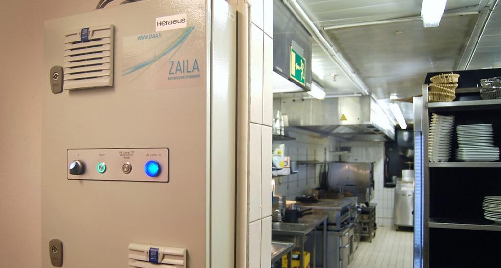 Otsonoinnilla energiansäästöä Hyvinkään Sähkö valmistaa suomalaisen Zaila Oy:n tuotteet ja tuo otsonointilaitteistoja Suomeen.