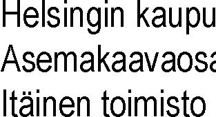 katettu osuus Baanaverkko Östersundom ei kuulu