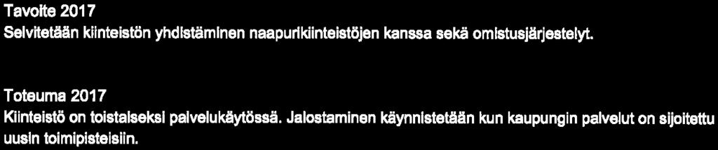 . 2.2018) Kiinteistö Oy Järvenpään Myllytie 3, nuorisotila Pentti Virtanen Jari Ahola Antti Nikkanen Kaupunkikehitys Omistaja 43,60 % Turvata Järvenpään kaupungin edut kiinteistössä ja
