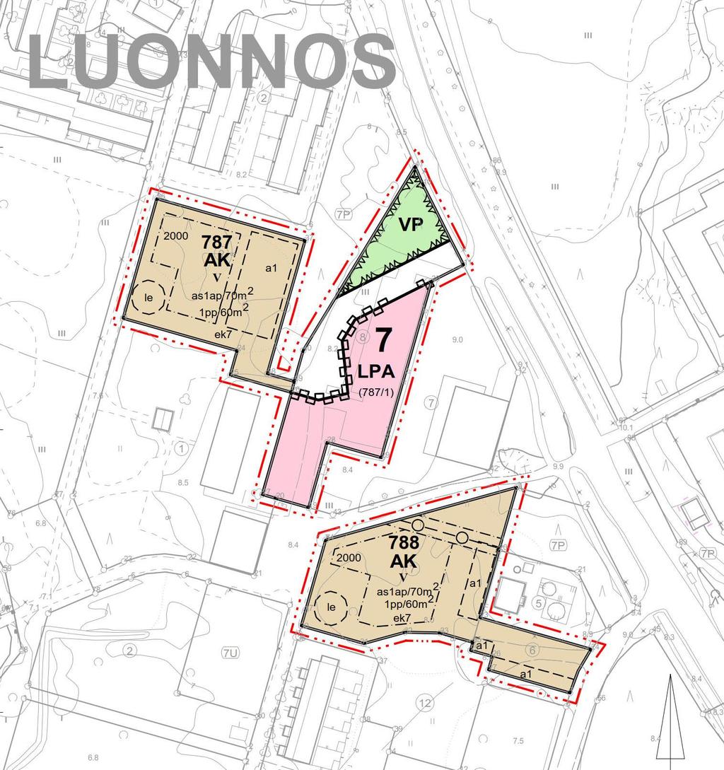 16 3. Asemakaavaratkaisun vaihtoehdot ja niiden arviointi 3.