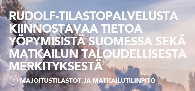 Suomen ja Salon matkailun kehityslukuja Vuosi 2017 oli kaikkien aikojen matkailuvuosi Suomessa ulkomaiset yöpymiset lisääntyivät 17 % Vuosi 2018 ei tule yltämään samoihin lukuihin Suomen matkailussa