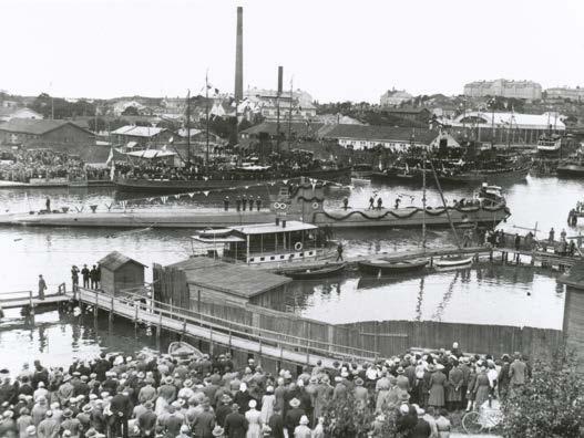Vuoden 1923 alussa perustetun Laivaston esikunnan alaisuudessa oli kuusi tykkivenettä: Klas Horn, Matti Kurki, Uusimaa, Hämeenmaa, Karjala ja Turunmaa, kolme torpedovenettä S1, S2 ja S5, kaksi