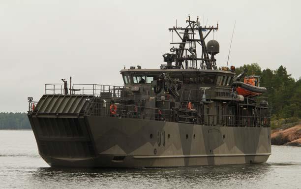 Aluskaluston kehittyminen 2010-luvulla Katanpää-luokan ensimmäinen miinantorjunta-alus Katanpää luovutettiin merivoimille vuonna keväällä 2012.