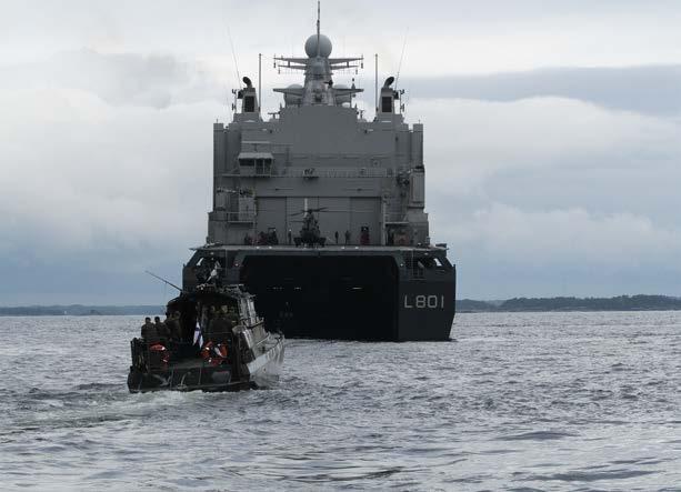 Harjoituksen aikana United States Marine Corps harjoitteli Syndalenin alueella ja suomalais-ruotsalainen amfibiotaisteluosasto operoi hollantilaiselta Johan de Witt tukialukselta.