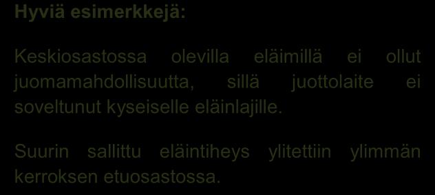 tiedot: Kuljettajan tiedot: Eläinten lukumäärä: Lähtö (paikka, päivämäärä ja aika): Kohde (paikka, päivämäärä ja aika): Virallisen valvonnan tulokset: Päivämäärä: Aika: Paikka: Rikkomusten kuvaus: