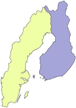 Ruotsin päivittäistavaramarkkina Väkiluku 10 milj 80% väestöstä asuu Gävle-Göteborg linjan eteläpuolella 3 suurinta
