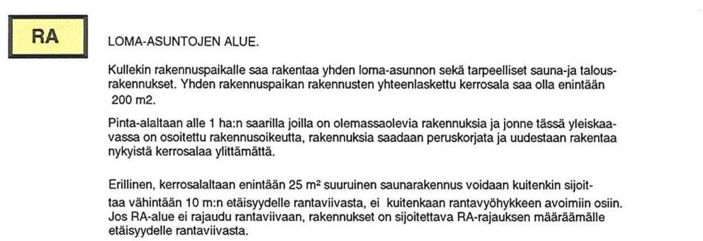 2.4 Ranta-asemakaava Penttilän yhteismetsän ranta-asemakaava on