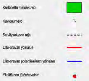 Lämpövoimalaitoksen eteläinen sijoitusvaihtoehto olisi keskellä teollisuusaluetta.