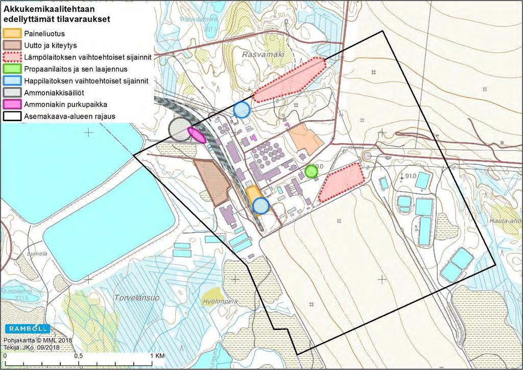 YMPÄRISTÖVAIKUTUSTEN ARVIOINTISELOSTUS 21 Pasuton ja rikkihappotehtaan sekä nikkelisulaton ympäristövaikutukset on arvioitu osana vuonna 2017 valmistunutta ns. tuotanto-yva:a.