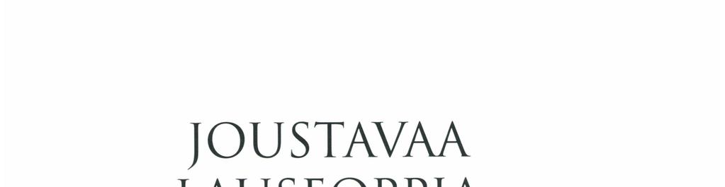 ırja ALHO JoUsTAvAA LAUSEQPPIA LAUSEOPPIA VAI SYNTAKSIA ielen syntaktisen tarkastelun pohjalla on intuitiivinen tieto siitä, että kielellä on rakenne.