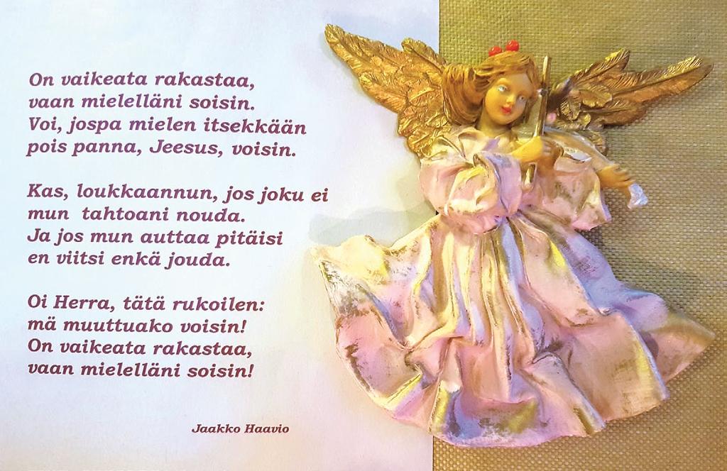Tähän rukoukseen yhdymme. Kuva Kalle Mäki.