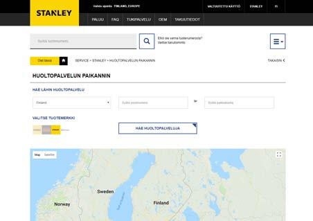 huoltoliikkeistämme: Lista huoltoliikkeistämme Löydä lähin