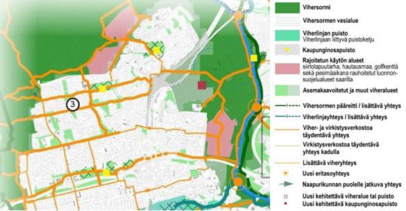 Ote Helsingin viher- ja virkistysalueiden kehittämissuunnitelmasta Vistra II. 4.1.5 esteettömyyssuunnitelma Helsingin kaupungin esteettömyyssuunnitelma on esteettömän Helsingin perusta.