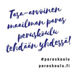 Tasa-arvoinen maailman paras peruskoulu Perusopetuksen huoltajakysely Keväällä 2018 järjestettiin Lieksassa perusopetuksen huoltajille yhteinen palautekysely.
