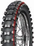 50-10 Motocross takarengas pehmeään tai puolikovaan maastoon. Kulutuspinnan kuvio takaa optimaaliset ajo-ominaisuudet.