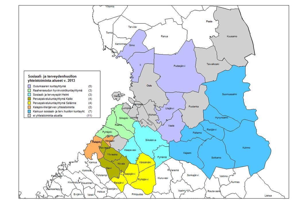 Pohjois-Suomen aluehallintoviraston toiminta-alueen