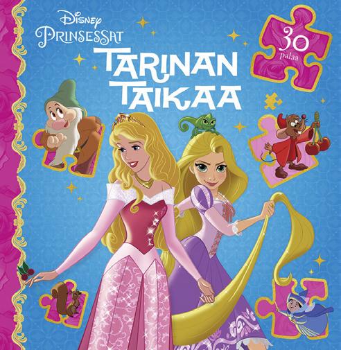 DISNEY PRINSESSAT TARINAN TAIKAA PALAPELIKIRJA Ihana Prinsessat-aiheinen palapelikirja.