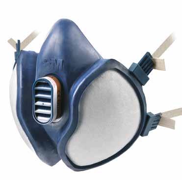 26 Hengityksensuojaimien tuoteluettelo 2016 3M 4000-sarjan huoltovapaat puolinaamarit 3M 4000-sarjan hengityksensuojaimet ovat käyttövalmiita ja huoltovapaita puolinaamareita.
