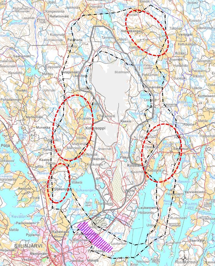 Keskeiset vaikutukset; minne sv-12 suojavyhyökkeen rajoitukset kohdistuvat?