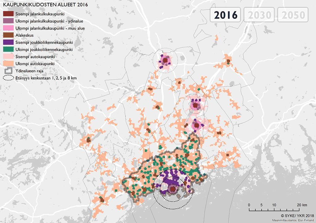 2050 Seudulle 803 832 uutta asukasta ja 393 680 työpaikkaa