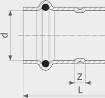 IDL = ID-letkuun 1) Puristusliitäntä 10 mm täytyy toteuttaa