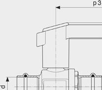 Profipress SC-Contur A1 A1 PALLOVENTTIILIT PuNAMETALLISTA Easytoppalloventtiili malli2270 tuote DN