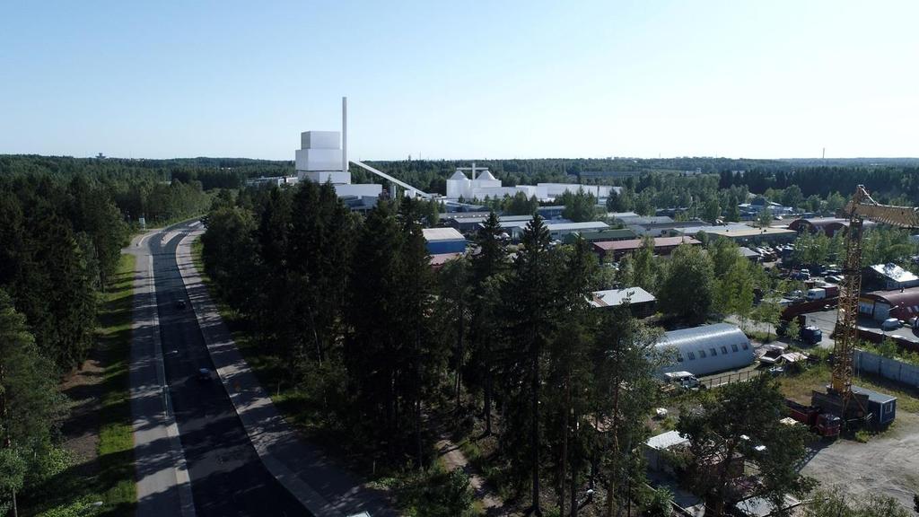 Kumpikin sijoitusvaihtoehto aiheuttaa kohtalaisia maisemallisia vaikutuksia Alppikylän alueelle ja läheisille virkistysalueille. Muille asuinalueille vaikutukset ovat vähäisiä.