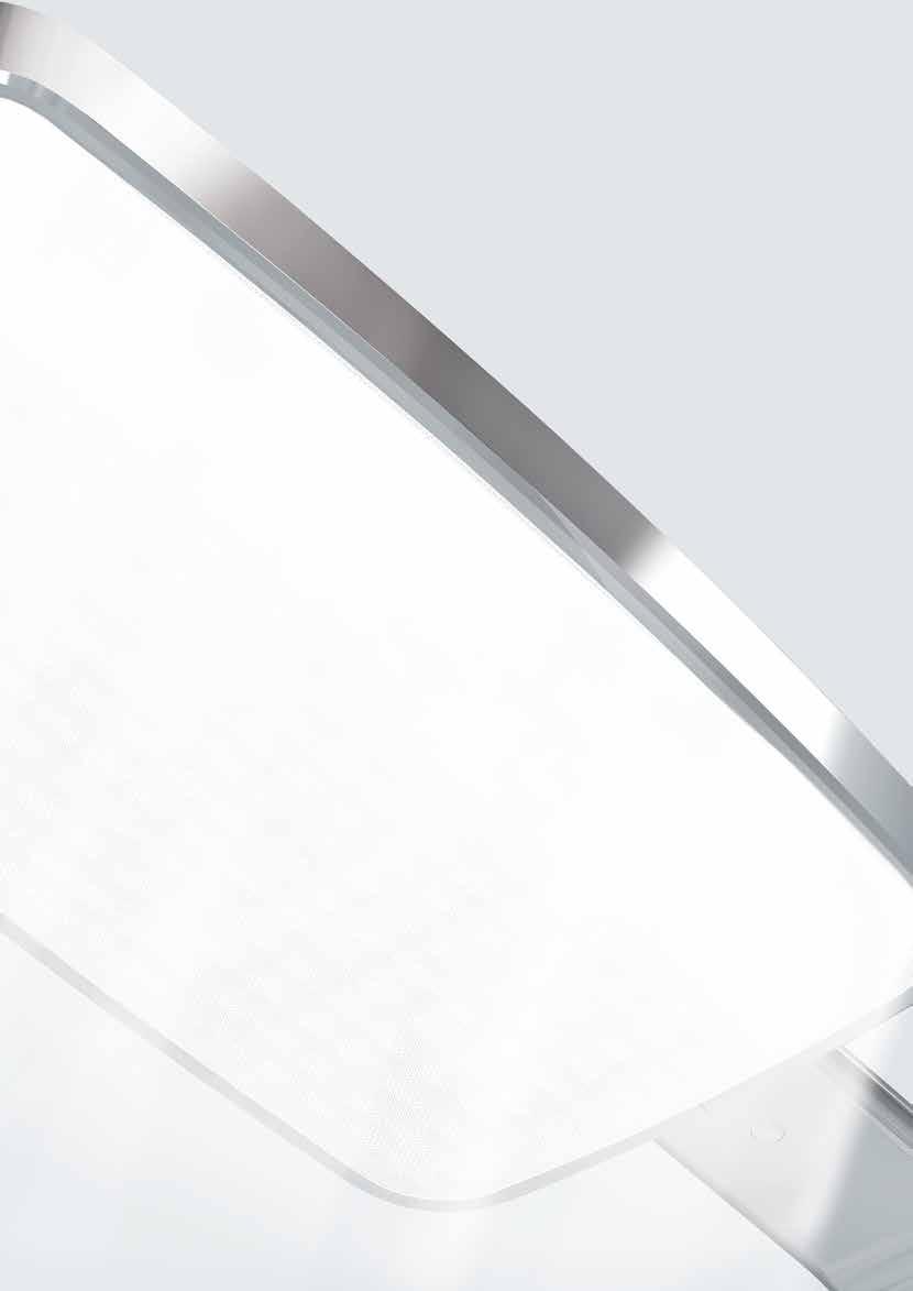NÄYTTÄYDY PARHAASSA VALOSSA MIELLYTTÄVÄ VALAISTUS JA ERINOMAINEN VALONLAATU LISÄMITTAUSALUE ESYLUX-valaisimet loistavat älykkäiden toimintojensa ja tyylikkään muotoilunsa ansiosta, mutta