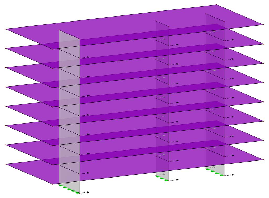 27 4.1 FEM-laskenta FEM-laskenta suoritetaan Dlubal RFEM -ohjelmiston versiolla 5.10. Rakenteista tehdään monoliittiset rakenteet, ja luetaan elementtien liitoskohtiin syntyneet rasitukset.