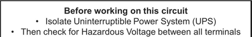 IEC 62040-1:2008 Backfeed protection Käytettäessä ulkoista backfeed-suojausta, ohjauspiirin tulee olla osa UPS:ia Käytettäessä ulkoista suojausta, vaatimus koskee asennusta, ei UPS-laitetta Vastuu