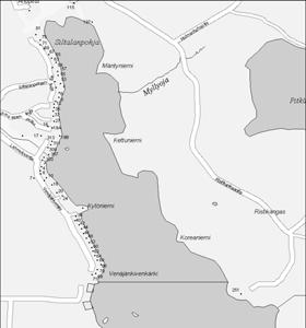 7 3.7. KÄRKJÄRVI Kärkjärven pinta-ala on km. Kärkjärven lähivaluma-alueen pinta-ala on 14,45 km ja koko valuma-alueen (järvi mukaan lukien) pinta-ala on 64,45 km. Järven suurin mitattu syvyys on n.