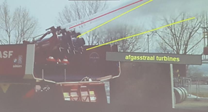 Kun se käynnistetään muodostuu veteen verho ja vuoto ei pääse leviämään vuotoalueen
