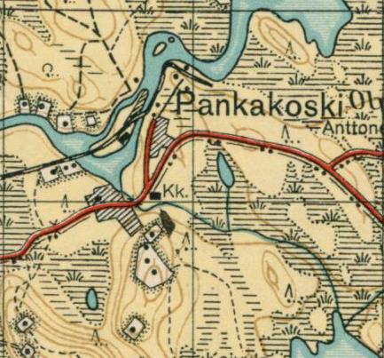 Pankakoski, 1935.
