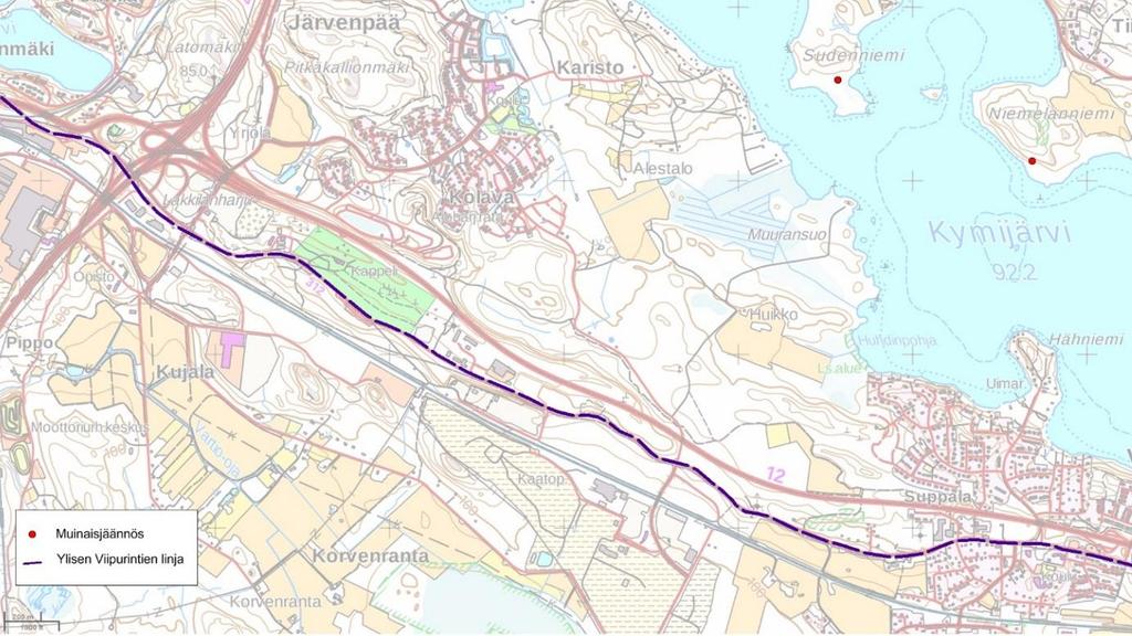 Kartat: Karta öfver Lahtis och Järvenpää Samfällighets Ågor i Hollola Socken Öfre Hollola Härad och Tavastehus Län Afmätt åren 1788 och 1791 samt storskiftad år 1798 af J.G.Lemberg.