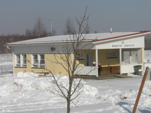 Maaniitun päiväkoti campus ja pieni sali, uudisrakennus (jos lukio tulee) 7.110.