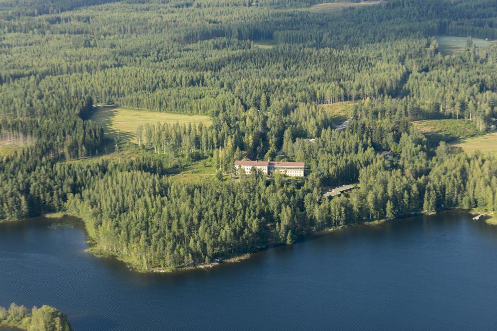 2 TIIVISTELMÄ 2.1 Nykytilanne Kotikallion tilalla etelään avautuvalla noin 5 ha rinnetontilla Saimaan rannalla sijaitsee Punkaharjun kunnan entinen tyhjillään oleva vanhainkoti.