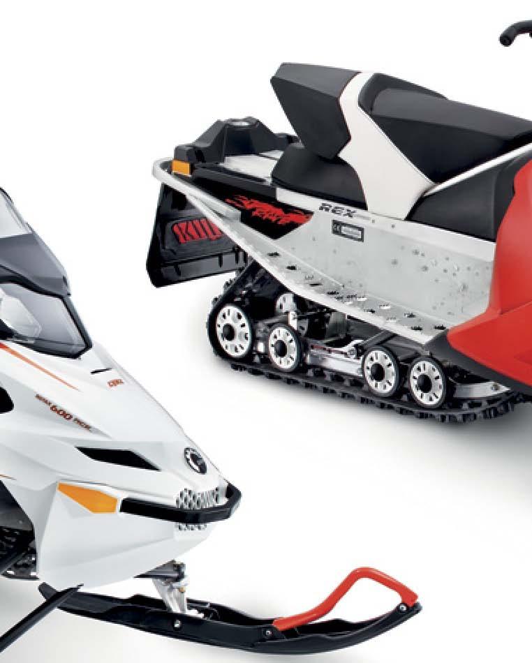 RAVE TM SC 600 E-TEC Rave SC 600 E-TEC sopii pitemmillekin reissuille ja viihtyy etenkin vaativilla reiteillä.