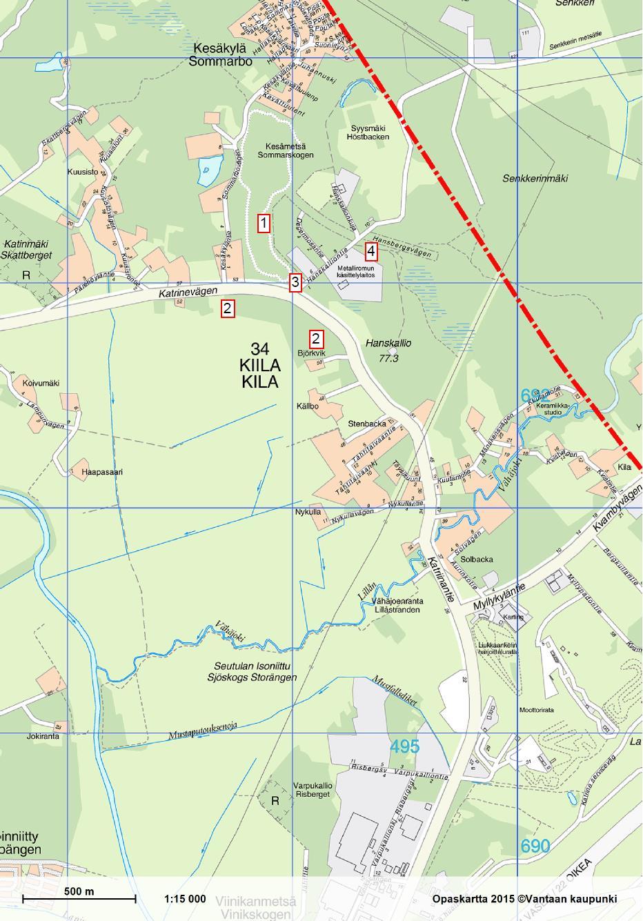 Maastokatselmus 13.12.2017 Maastokatselmuksen havainnot: Pururadalla oli edelleen hieman lammikoitunutta hulevettä (1).