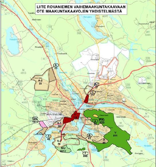 2. Virkistysalueiden yleiskaava 2019 Perustiedot: Rovaniemen alueelle määritellään vapaa-ajankäytön maankäytölliset mahdollisuudet ja reunaehdot.