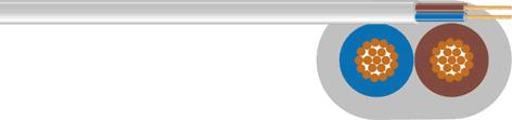 2x2,5+2,5 4x1,5+1,5 4x1,5+1,5 4x2,5+2,5 4x2,5+2,5 2 MSO ohut, litteä ja taipuisa muovikaapeli 0420462 0420464 2x0,75 valkoinen 2x0,75 musta MSOY ohut, pyöreä ja taipuisa muovikaapeli