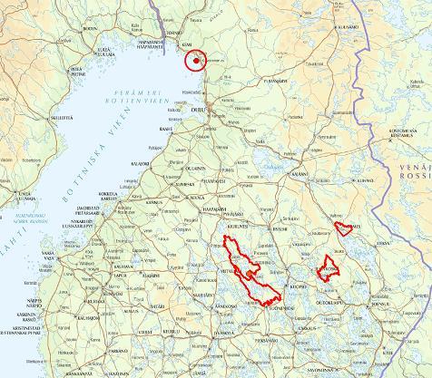 Rajoitukset Herkät lajit: lohi ja kirjolohi Levittäjälajit: ruutana, karppi, Leuciscus-suvun lajit, särki, sorva, suutari, piikkimonnit, kuha, kampela, turska, jokirapu, täplärapu