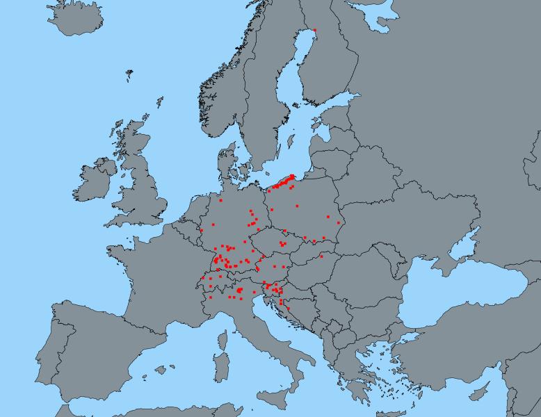 IHN-taudin esiintyminen Pohjois-Amerikka Väli-Amerikka Aasia Venäjä 1987 Eurooppaan