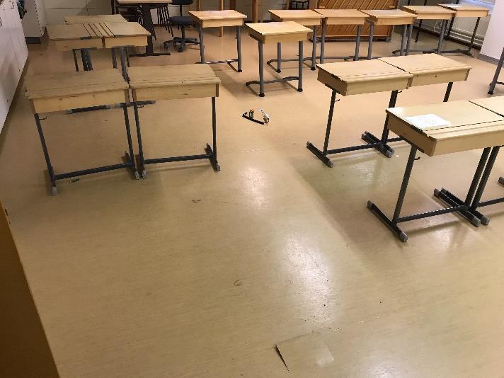 FCG SUUNNITTELU JA TEKNIIKKA OY Tutkimusraportti 15 (61) 3.2.3 Havainnot Alapohjarakenteissa ei todettu yleisesti merkittäviä vaurioita, pois lukien paikalliset kosteat alueet 1.