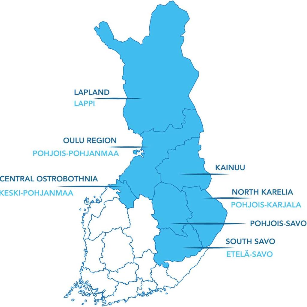 Elinkeinot murroksessa (ELMO) -pilotti Itä ja Pohjois-Suomen alue mukana Euroopan komission Alueiden elinkeinot murroksessa pilotissa - Regions in Industrial transition http://ec.europa.
