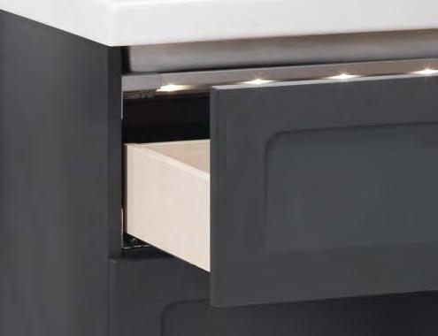 KYLPYHUONEKALUSTEET MACRO DESIGN 35 KYLPYHUONEKALUSTEET PEHMEÄSTI SULKEUTUVAT Kaikki kalusteemme