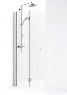 Mi a lauksesta 80-200 cm. Korkeus 197 cm. Huom! Kiinteän seinän profiili on kapeampi, ei mahdollisuu a putkien läpiviennille. TILATTAVISSA MITTOJEN MUKAAN Profiili Kirkas lasi Ice Hinta EUR Valk.