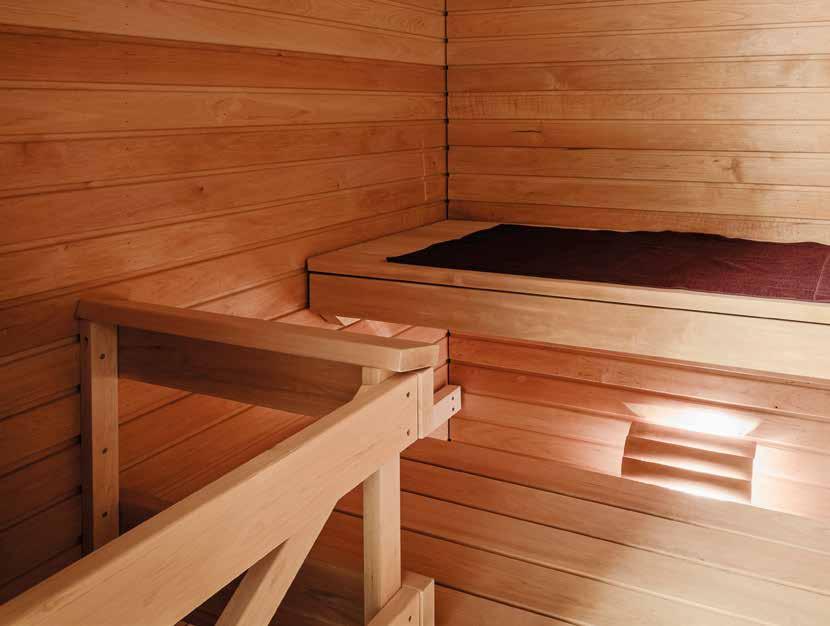 Skanska Design Varusteet Kylpyhuone, wc ja sauna Saunan