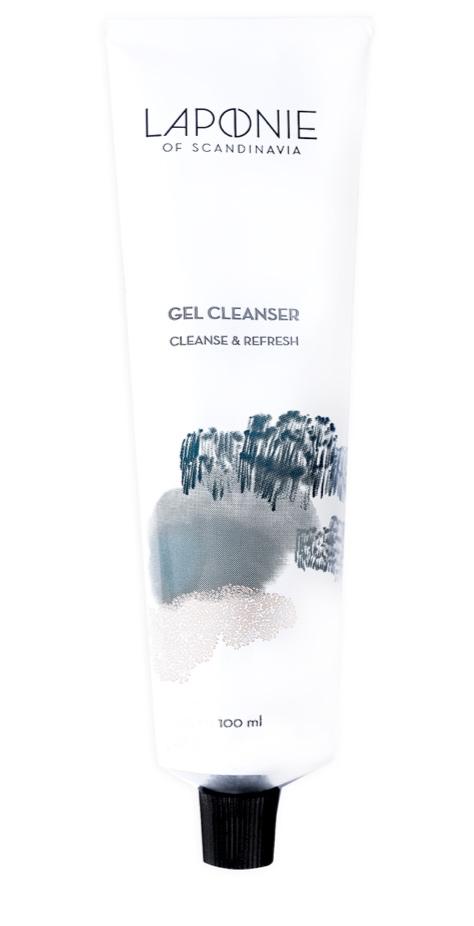 GEL CLEANSER 100 ml, ovh 18 Syväpuhdistava, kevyesti vaahtoava Gel Cleanser - puhdistusgeelimme liuottaa epäpuhtaudet ja meikin tehokkaan ja iho-ystävällisen kasviperäisen pintaaktiiviaineen avulla.