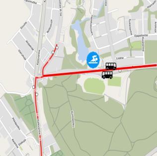 58 / kävijä Kouvola liikuntapaikat julkinen liikenne Asukkaat 5x5km Etäisyydet liikuntapaikoille Kouvolassa Halli Kävijäpotentiaali 6km säteellä hallista (postinumeroalueittain) Oppilaiden