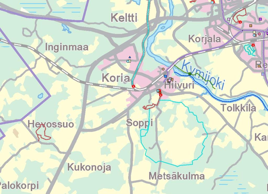 Lähteet: Lipas tietokanta, Kouvolan kaupunki, Sport Venuen tietokanta 1. Yhteenveto 2. Sijainti ja demografia 3. Vertailu 4. Tulevaisuuden mahdollisuudet 6.